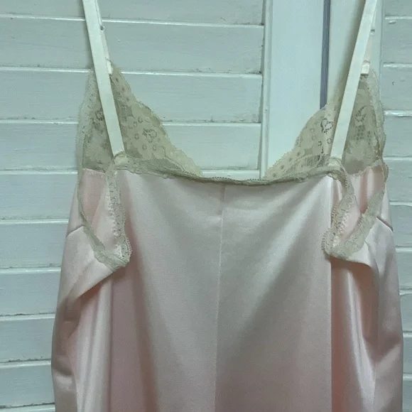 Vintage 70s Lingerie Pink Teddy - Picture 7 of 11